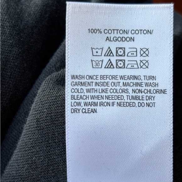 Lucky Brand “Rose Hamsa Boyfriend Tee” in “jet black” color, 100% Cotton 🌹 - Picture 7 of 7